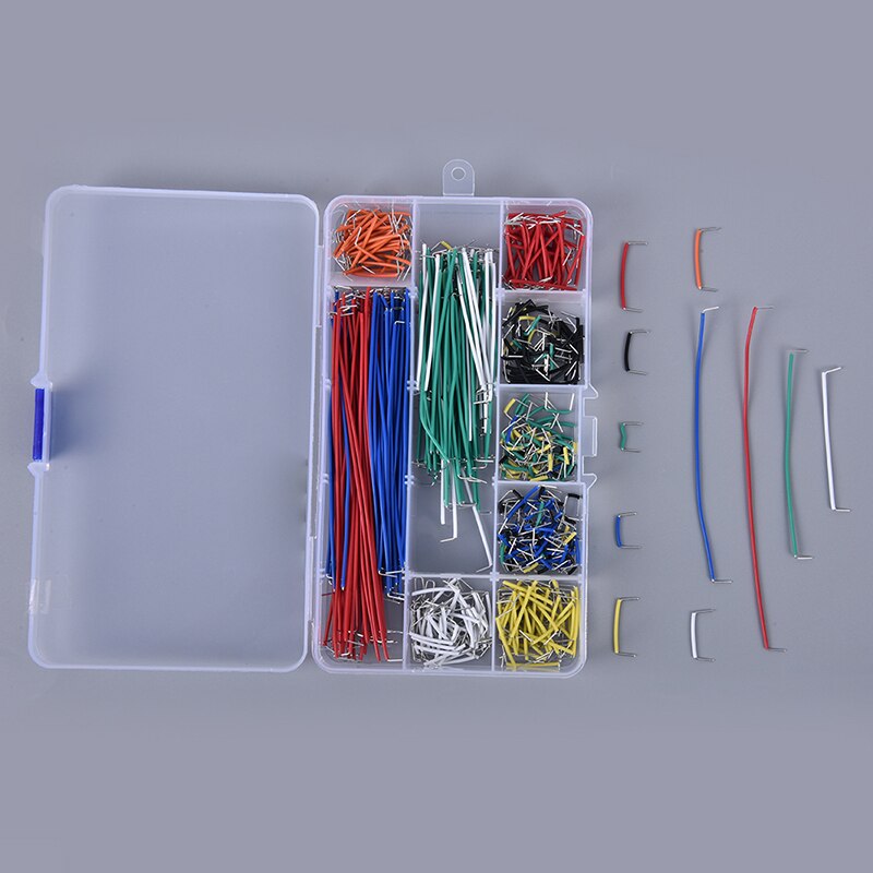 560pcs/set Jumper Kits Breadboard Lines Circuit Board Jumpers U Shape Cable Wire Kit