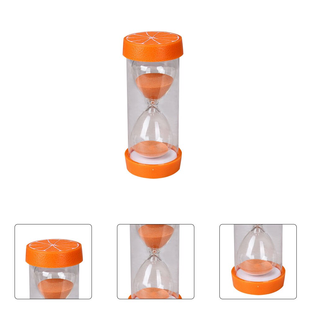 Fruit Zandloper Zand Glas Timer Ornament Decoratieve Zandloper Zand Klok Decor