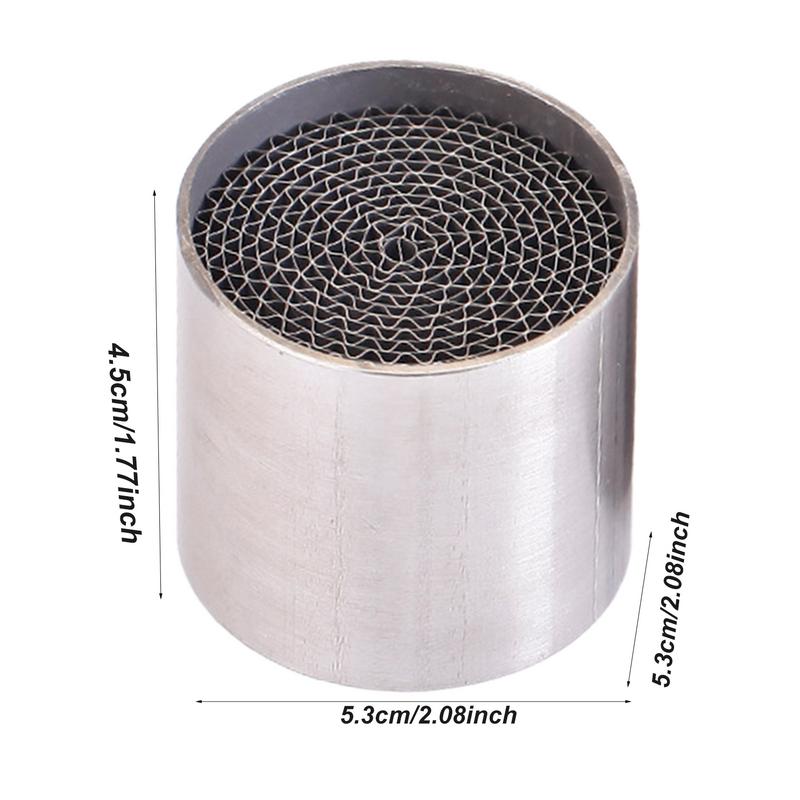 Motorcycle Exhaust Muffler Stainless Steel Motorcycle Exhaust Muffler Slip On Easy To Install Enhances Performance For Scooters