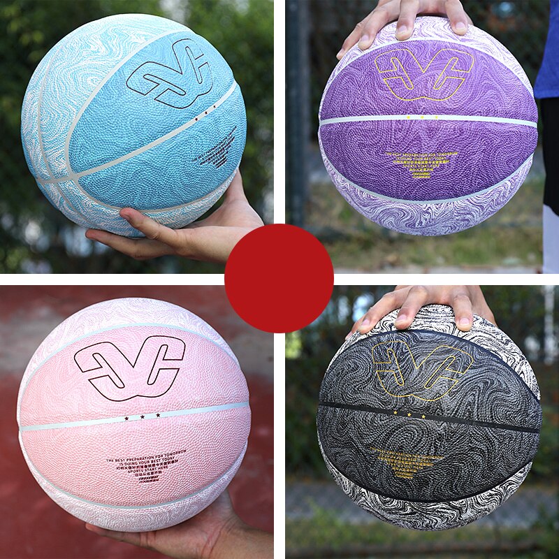 CROSSWAY Non-slip Basketball Official Size 7 Game Training Equipment Basket Ball Free with Net Bag Needle Inflator Accessories