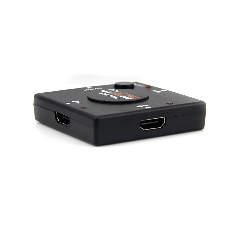 3 port hdmi splitter switcher 1 x 3 mini hdmi port 3 input 1 output til hdtv 1080p video dv hdtv 1080p hdmi kvm switche