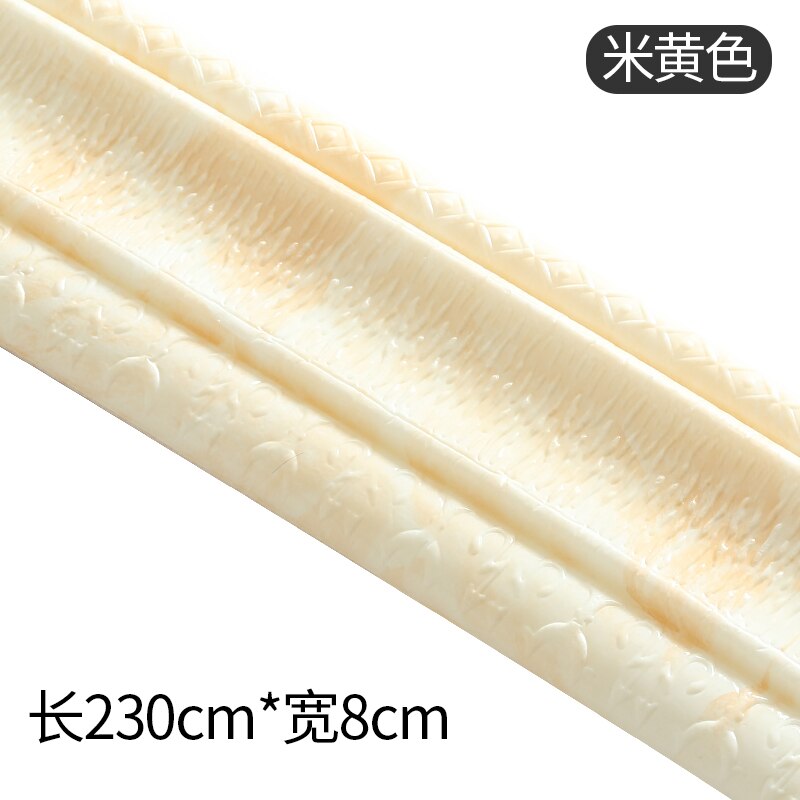 muebles de cocina salon wallpaper Frise murale adhesif Wall Border Paper Sticker cenefas adhesivas pared 3D: Orange