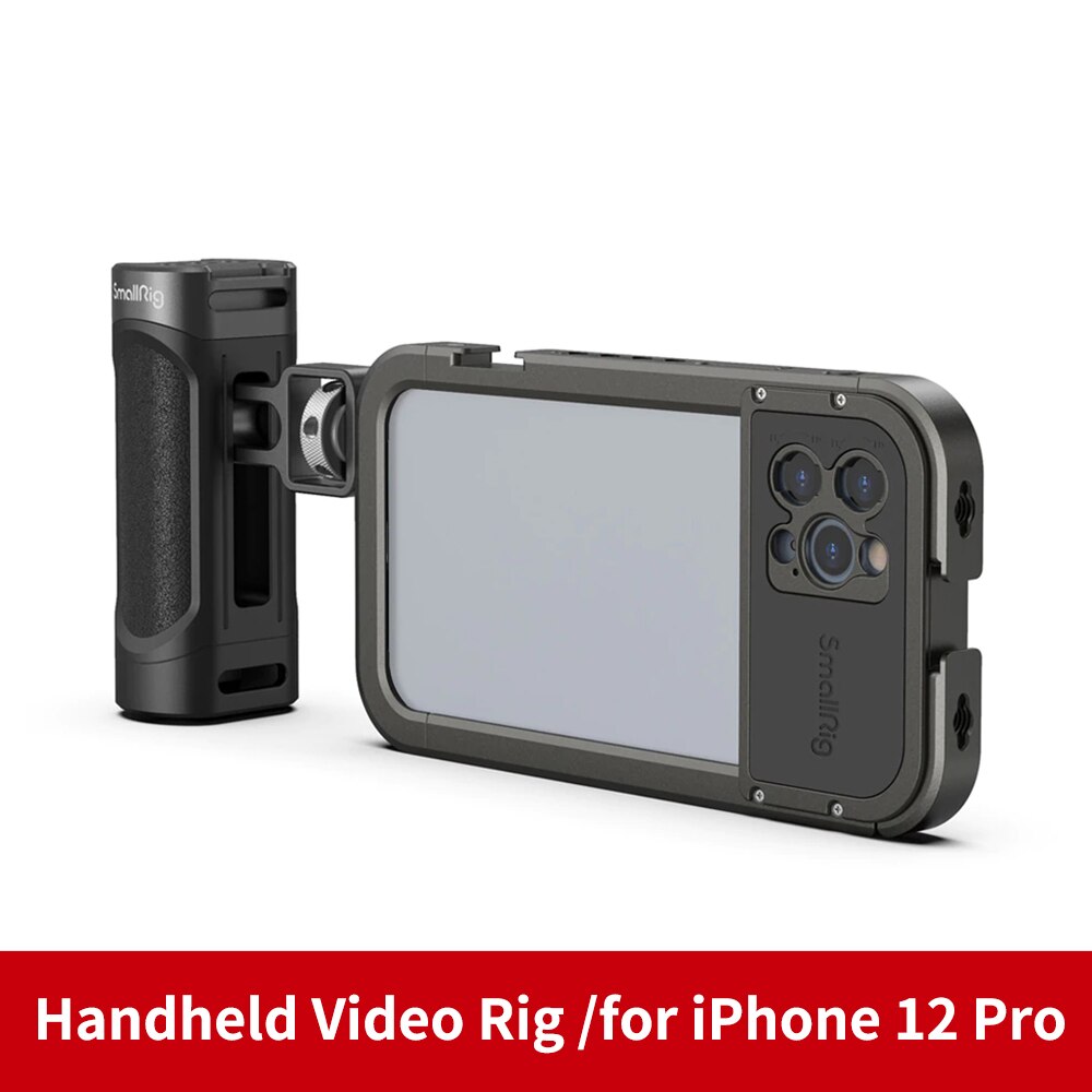 Smallrig Smart Telefoon Handheld Video Rig Kit Voor Iphone 12 Pro /Max Met Koud Shoe Mount Voor Film Maken en Vlog 3175/3176: For iphone 12pro