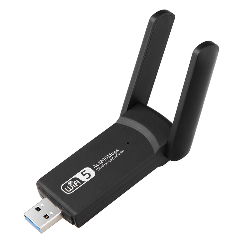 RTL8812 bezprzewodowy dwuzakresowy 2.4G 5.8G WiFi adapter sieci Ethernet 1200 mb/s karta sieciowa zewnętrznych podwójna antena
