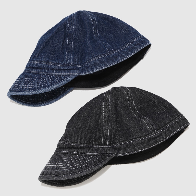 Vintage denim baseballpet heren snapback bone verstelbare zachte rand dames baseballpet snapback pet zwarte kleur
