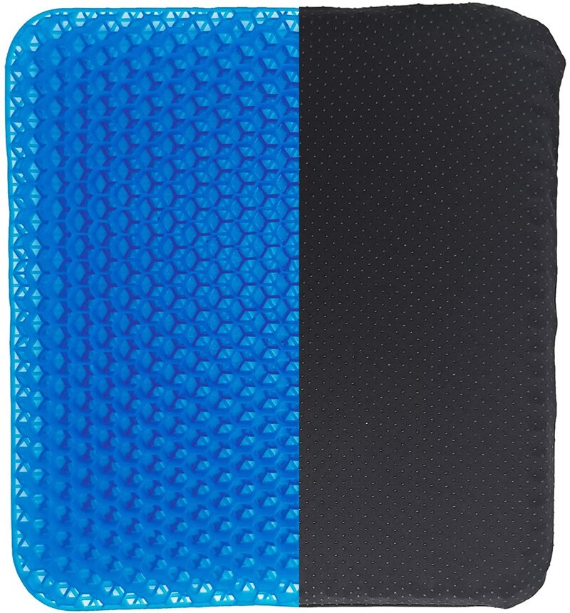 Atmungsaktive Arsch Kissen Gel Kissen Für Sitz Doppel-schicht Eis Pad Gel Pad Nicht-Rutsch Verschleiß-Beständig kühlung Auto sitzkissen