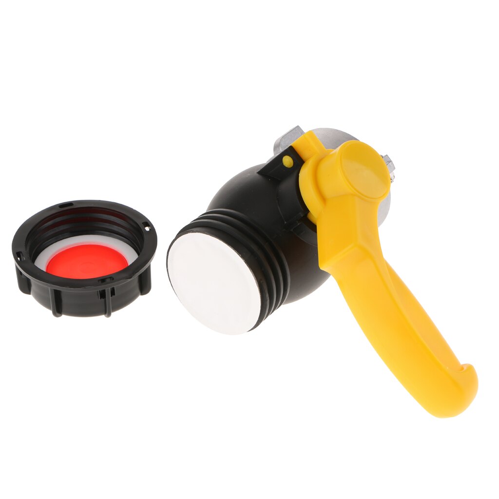 1000L IBC Tote Valve Adapter Connector IBC Tank Container Fitting Hose, (62mm to 55mm) Thread