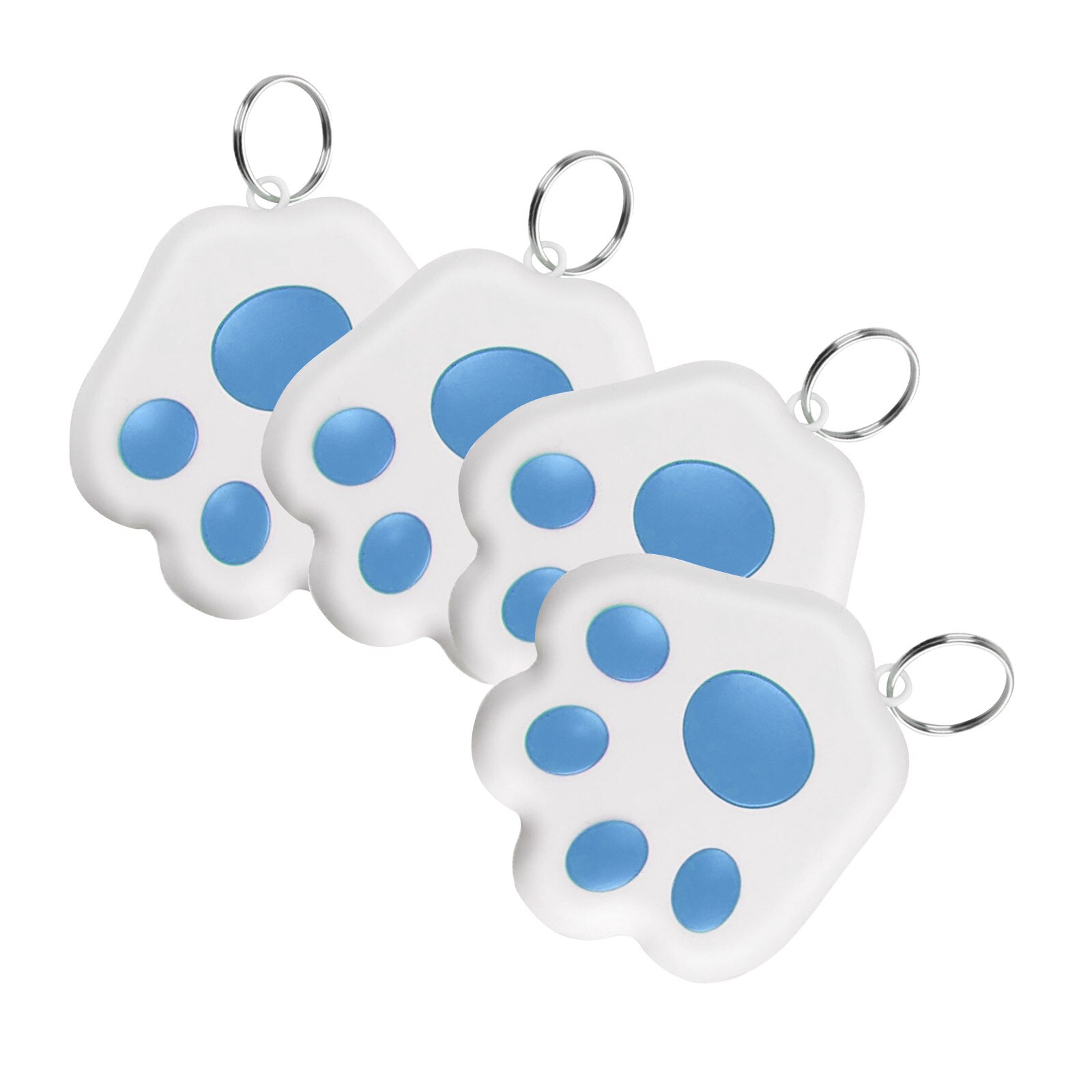 Dog Claw Anti-lost Device Wireless Bluetooth Anti Lost Device Two Way Alarm Tracking Self Timer Finder For The Elderly Pet Anti: Sky Blue