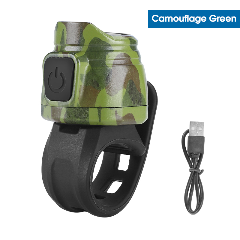 West Biking Elektrische Fietsbel 6 Modi Draagbare Fietsbel Mtb Racefiets Bel Stuur Scherp Geluid Hoorn Fietsaccessoires: YELLOW