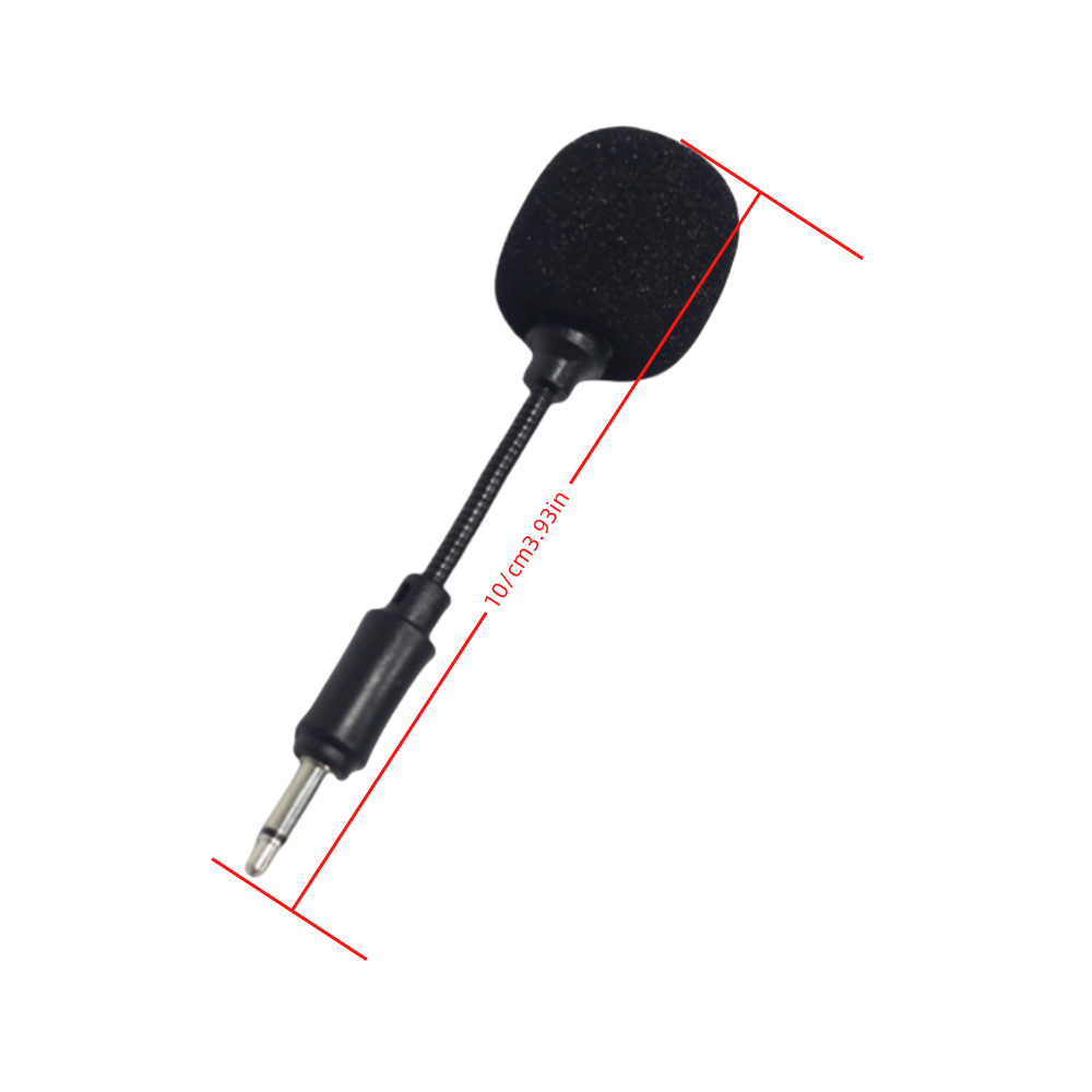 mini microfono flessibile con capacità Jack da 3,5 mm 2/3/4 poli portatile per altoparlante scheda Audio PC computer portatile telefono cellulare