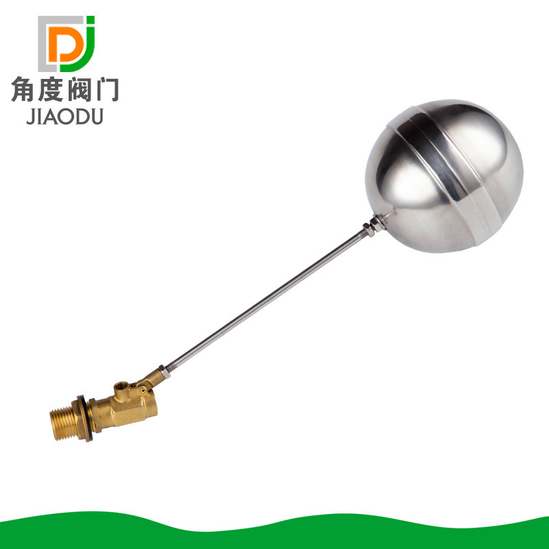Yuhuan supply DN15/20/25 brass cube water tank water supply outside the wire float valve from the grant