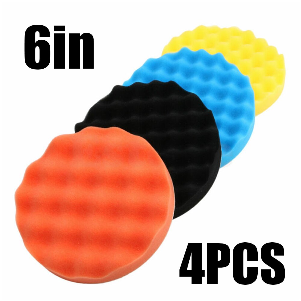Foam Polishing pads Polisher Detailing Soft Finishing Equipment Supplies: 6inch