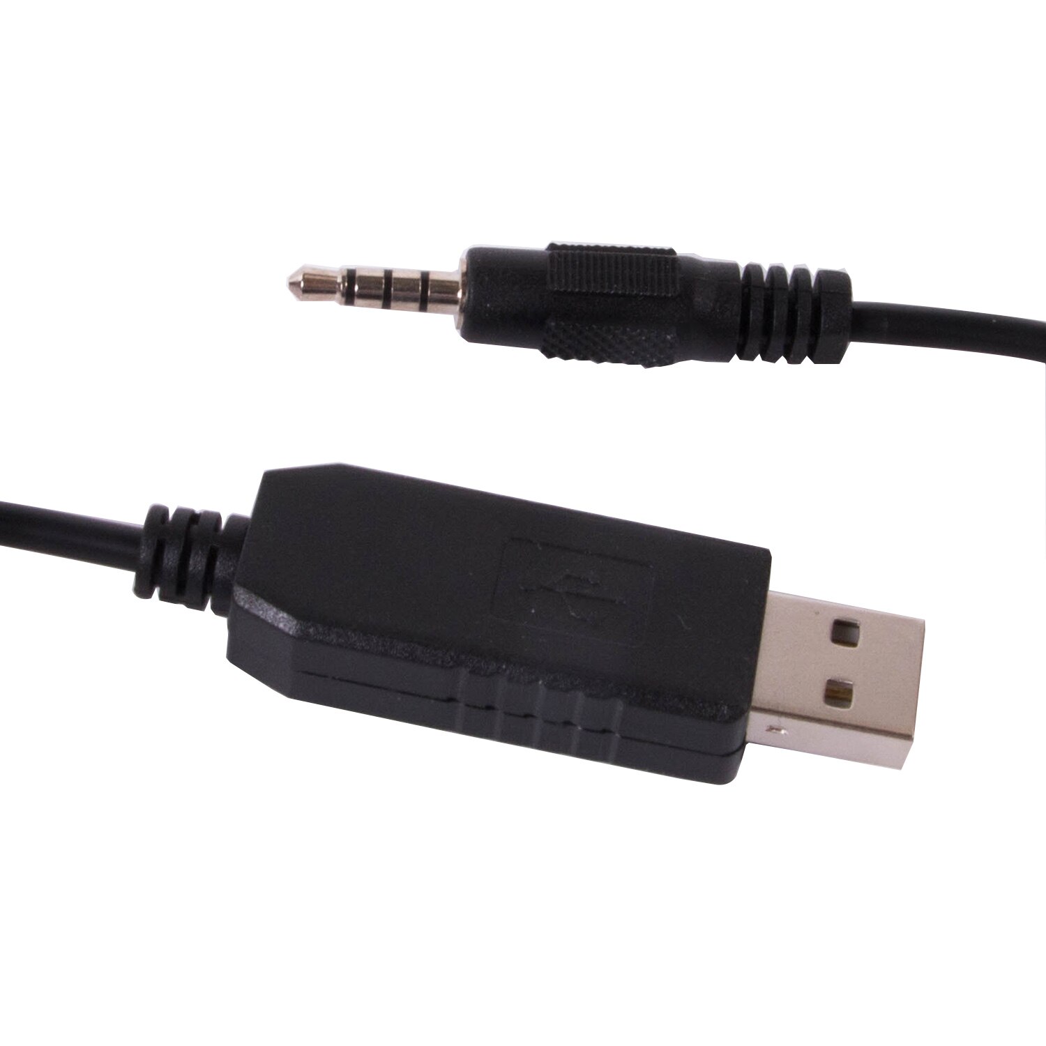 Silicon CP2102 Usb Naar 3.5Mm Stereo Jack RS232 Seriële Adapter Converter Kabel Met 4 Polen Tx Rx Gnd Vcc pinout