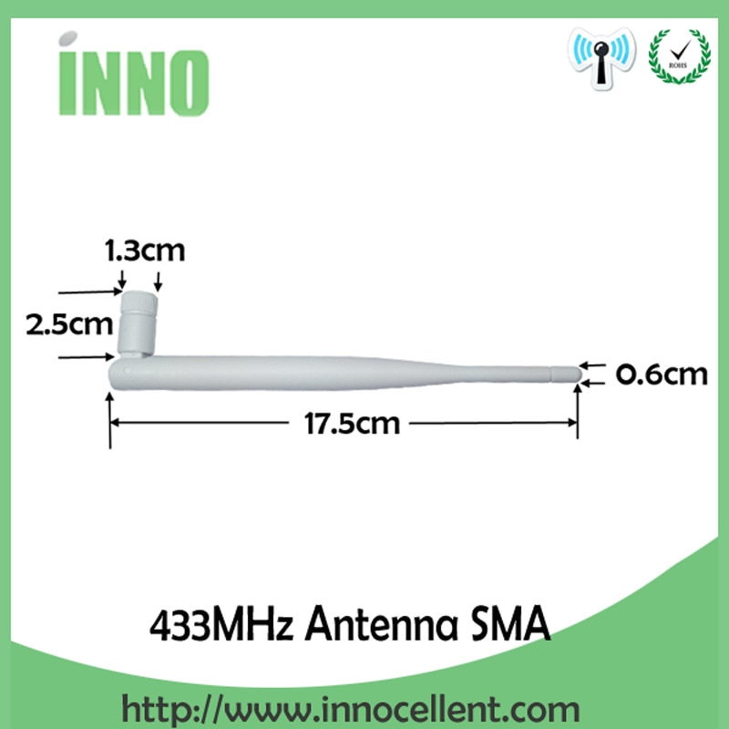 433Mhz Antenne 5dbi Gsm 433Mhz Lora Sma Male Connector Antenne Antena 433M RP-SMA Sma Vrouwelijke Iot Ufl./Ipx Extension Pigtail Kabel
