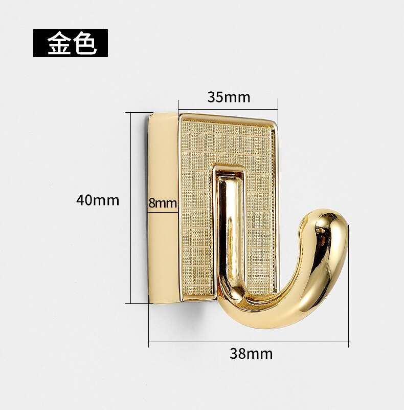 Zink-legierung Gold licht luxus kleidung haken Zauberstab haken Netz aufbringen kleidung haken Hardware- kleidung haken: Mantel Haken 014 Gold