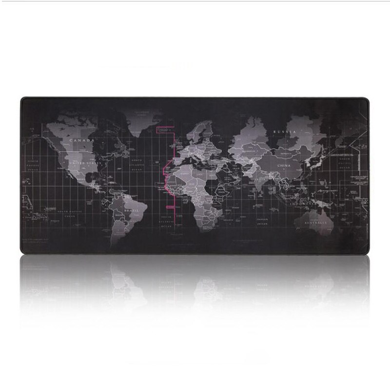 World Map Speed Locking RGB Gaming Mouse Pad Computer Keyboard and mouse pad Led Backlight XXL Surface Keyboard Pad Desk Mat: NO RGB / 900x400 mm