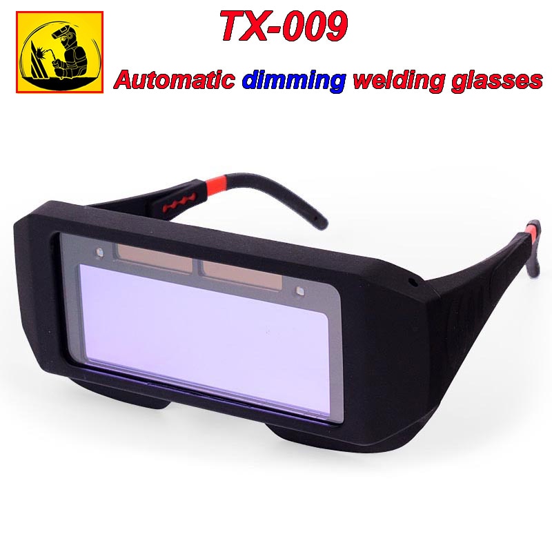 TX-009 Zonne-energie Automatische Dimmen Lassen Bril Specialiteit Bescherming Goggles Glare Arc Oogbescherming Veiligheidsbril