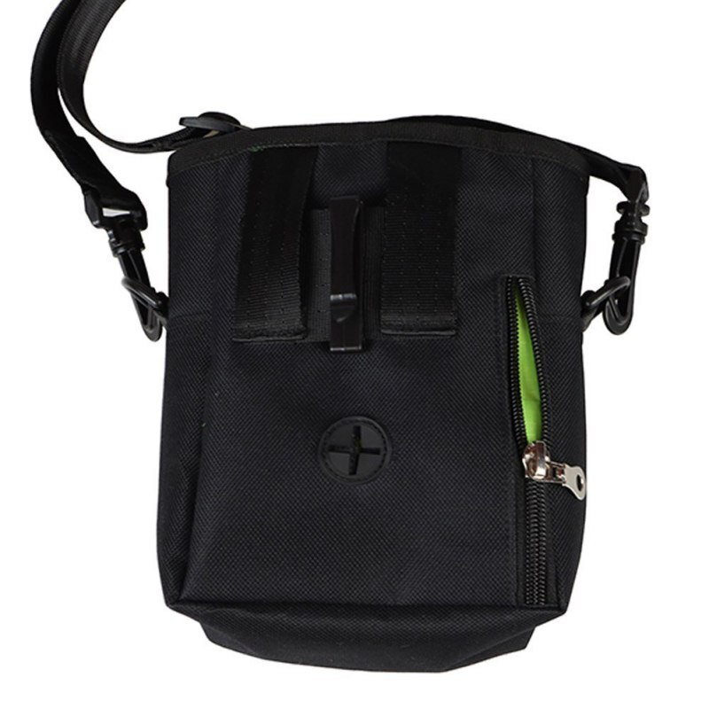 Hund nylon liner trasa vattentät midja snackspåse bärbar hundträningsgodispåsar promenader snackpåse avtagbar foderficka för djur: B