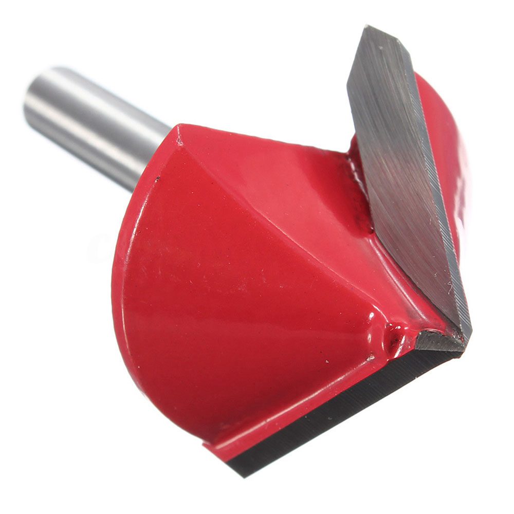 HLZS-CNC Engraving V Groove Bit 3D Bits Router Carving Cutter Tool 90 Degree 6mmx22mm