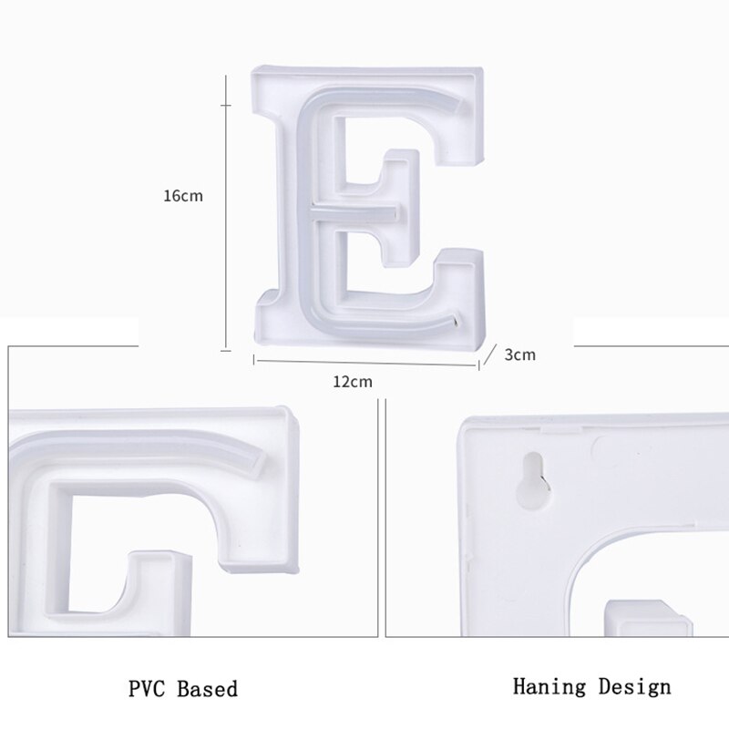 Flex Led Custom Neon Signs Number 0-9 Letter Signage Indoor Warm Light Display Light Up Signs Commercial Christmas Decorations