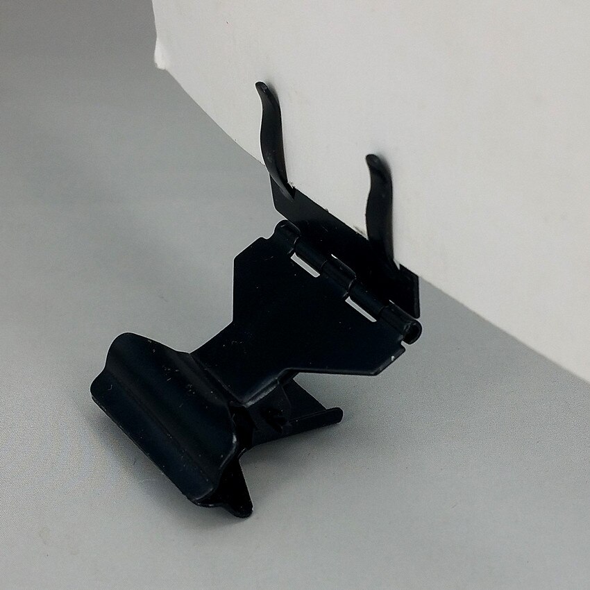 Pop Metall Preis Etikett-Schild Papier Zeichen Karte Anzeige Clips Halfter Edelstahl H 5,5 cm Für Einzelhandel Brot Einkaufen Werbeaktionen 20 stücke