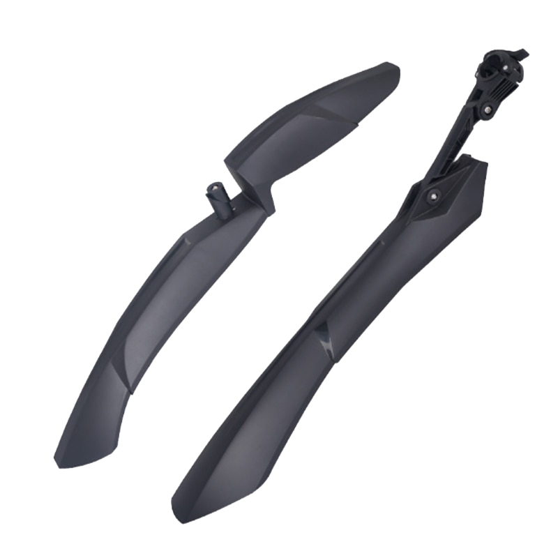 Guardabarros de bicicleta MTB 24 - 29 pulgadas guardabarros de rueda delantera/trasera accesorios de bicicleta práctico montaje Extra largo ancho
