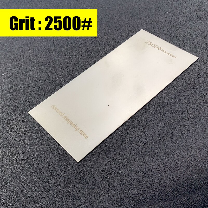 Diamond stone Sheet Sharpening stone knife sharpener 80-3000 grit Kitchen knife grinding tools sharpener Garden Abrasives: Grit 2500