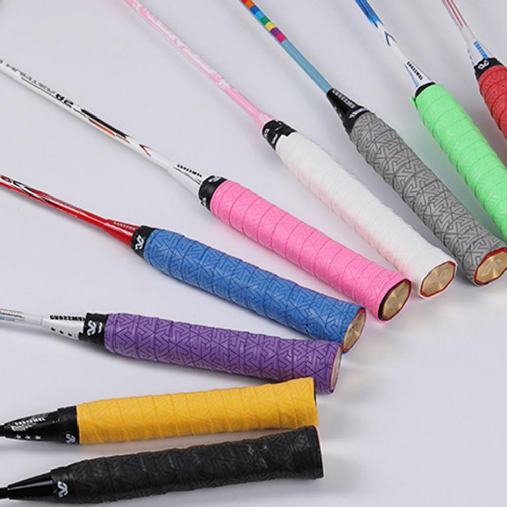 Racket Grip Cover Wear-resistant Racket Grip Band Faux Leather Practical Ergonomic Racket Handle Grip Tape