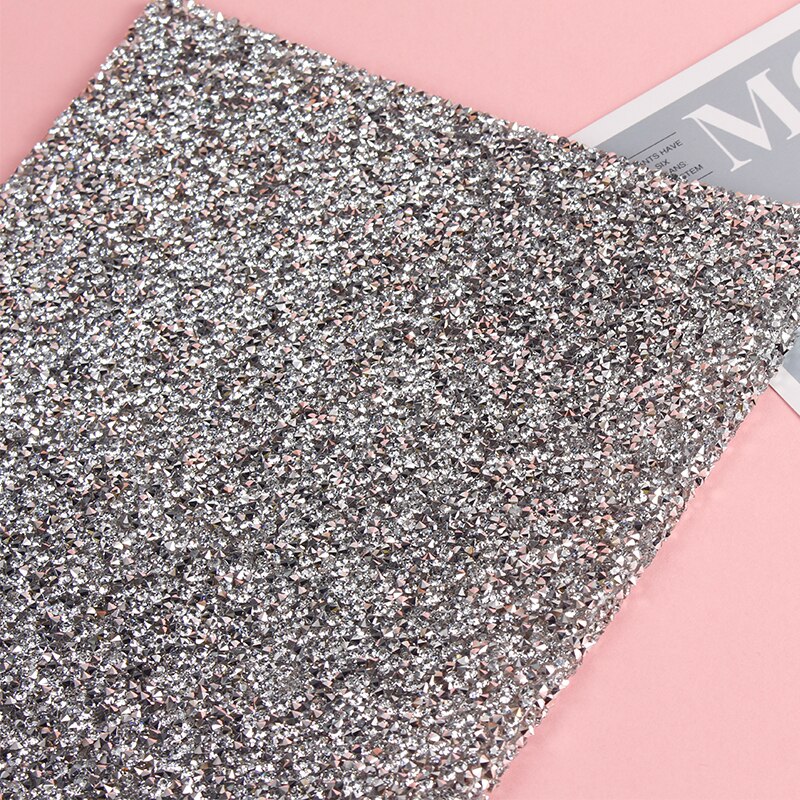 Esterilla de mesa para manicura, cojín brillante de diamantes de imitación, almohadilla plegable lavable para salón de manicura, herramienta de manicura para práctica de descanso de manos: Caqui oscuro