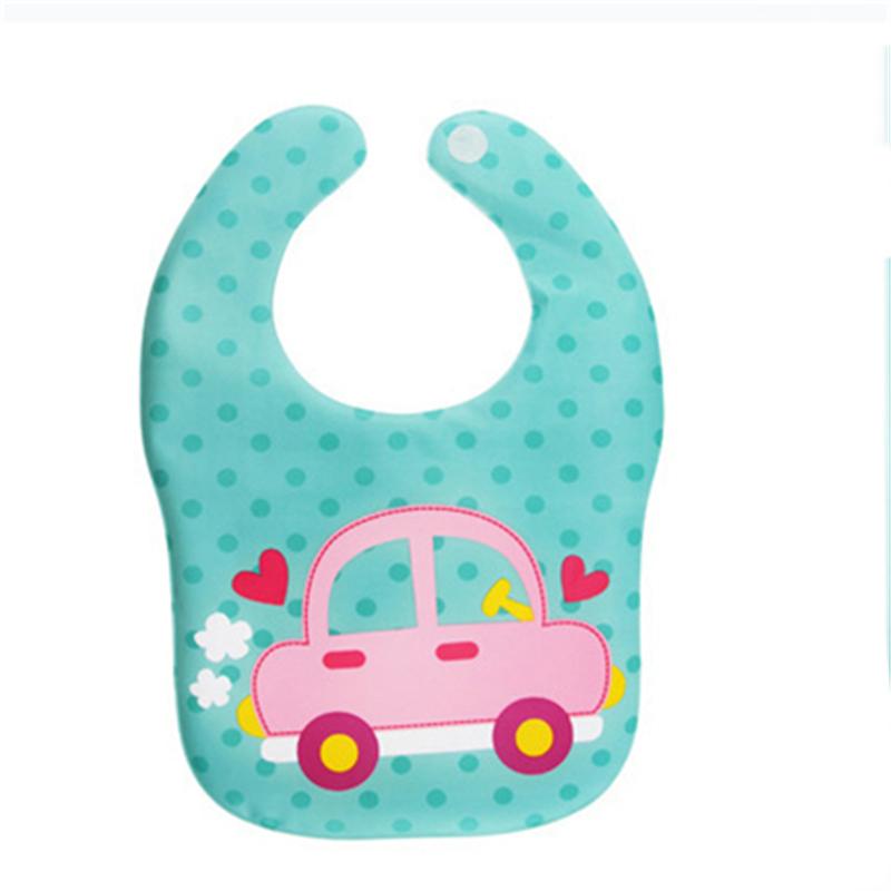 Bavoir de manger jetable en trois dimensions | Éponge Super douce, à doublure interne, imperméable pour bébé