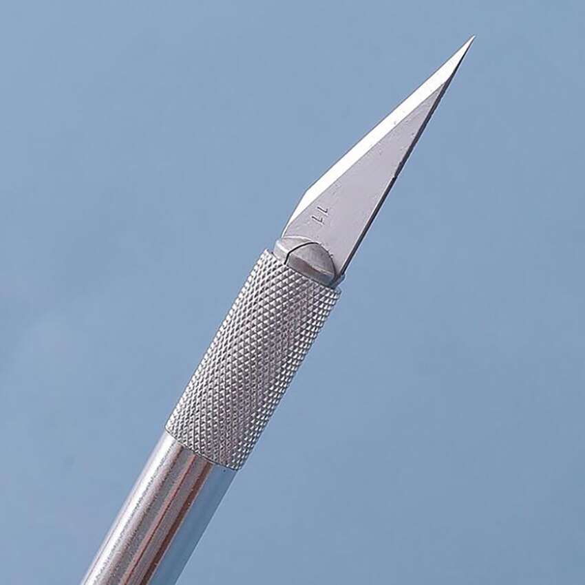 1 Set Utility Knife With Blades, DIY Carving Knife Photo Paper Cutter Pen Knives Stationery Tools School Art Engraving Cutter