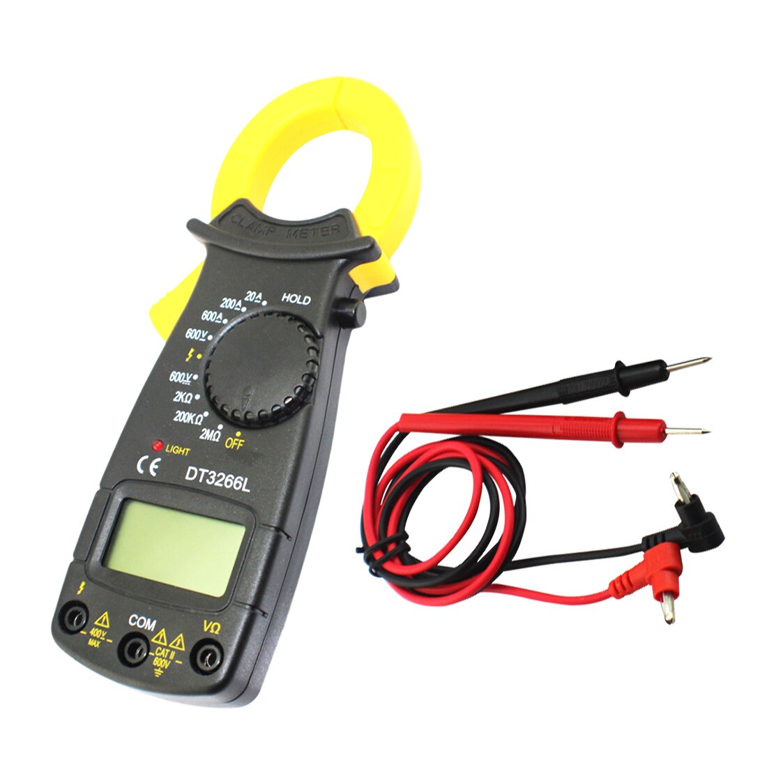 Digital Amper Clamp Meter Multimeter Current Clamp Pincers Voltmeter Ammeter Ohm Electrical Tester Current Voltage Tester