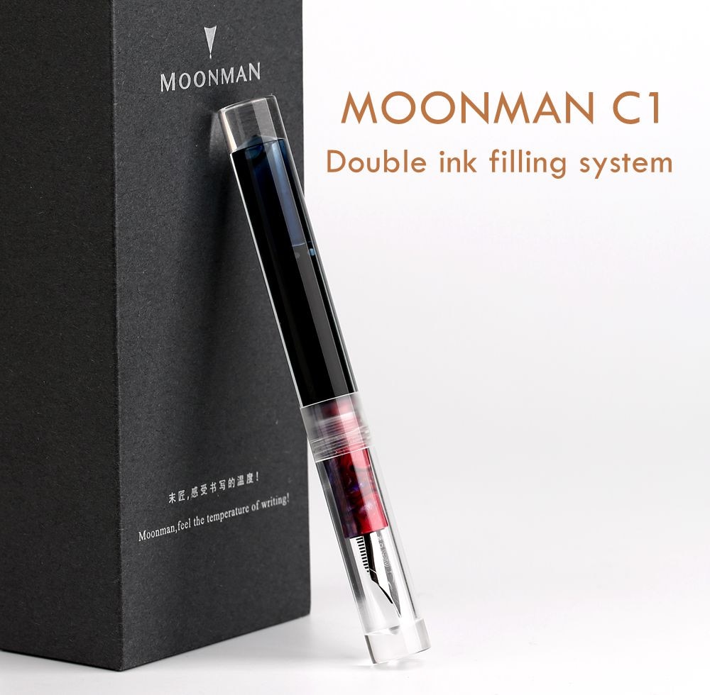 Moonman C1 Füllfederhalter – Transparent Mit Pipette