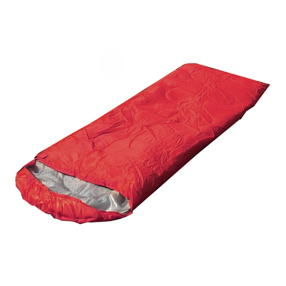Sovepose vandtæt tæppe ultralet voksen 180*75cm letvægts holdbar: Rød