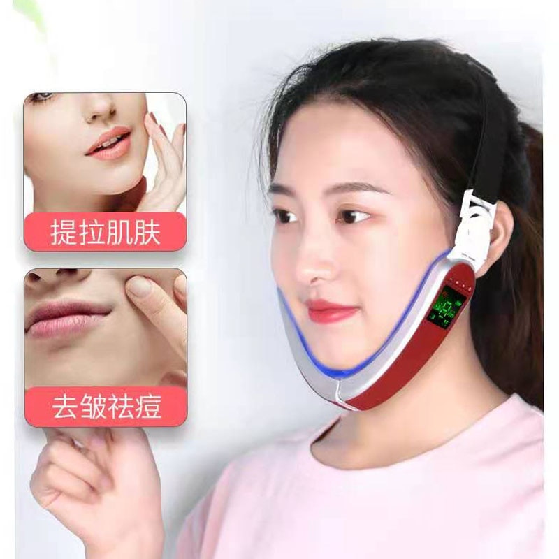 Ansigtsmassager intelligent doven ansigtsløftningsinstrument strøm v ansigt tyndt masseter ansigtsløftningsværktøj