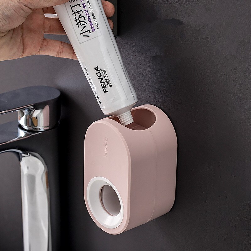 Automatic Toothpaste Squeezer Set Toothpaste Holder Things to Bathroom Accessories Toothpaste Dispenser