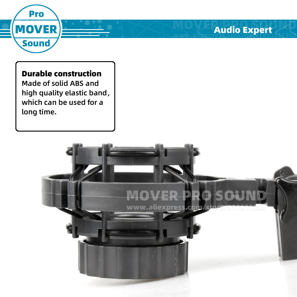 Soporte de micrófono de suspensión antivibración para AKG C214 C314 C414 C 214 314 414 B EB XLS XLII ULS, soporte de araña