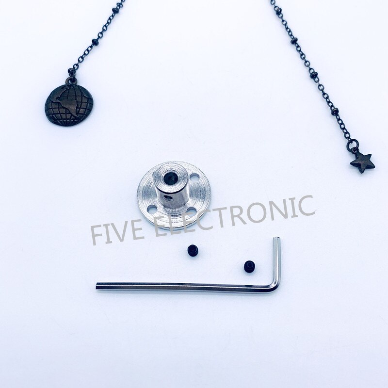 Flange coupling 3/4/5/6/8/10mm rigid coupler flange motor guide shaft support with free screw and spanner