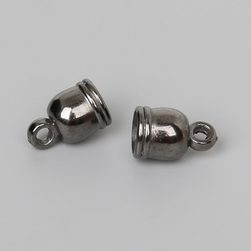150pcs/lot Necklace End Tip Tassel Caps Beads Cap End Cap For Jewelry Making DIY Handmade Jewelry Finding