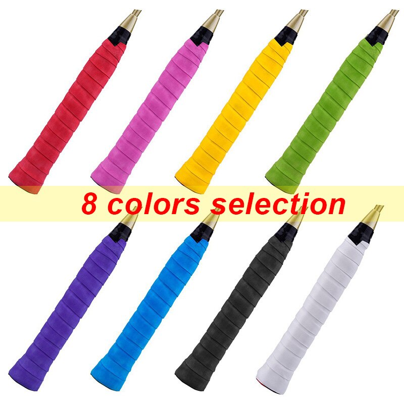 10pcs/lot Matte PU Badminton Grips Plane Dry Badminton Racket Overgrip Good Feel Tennis Overgrips