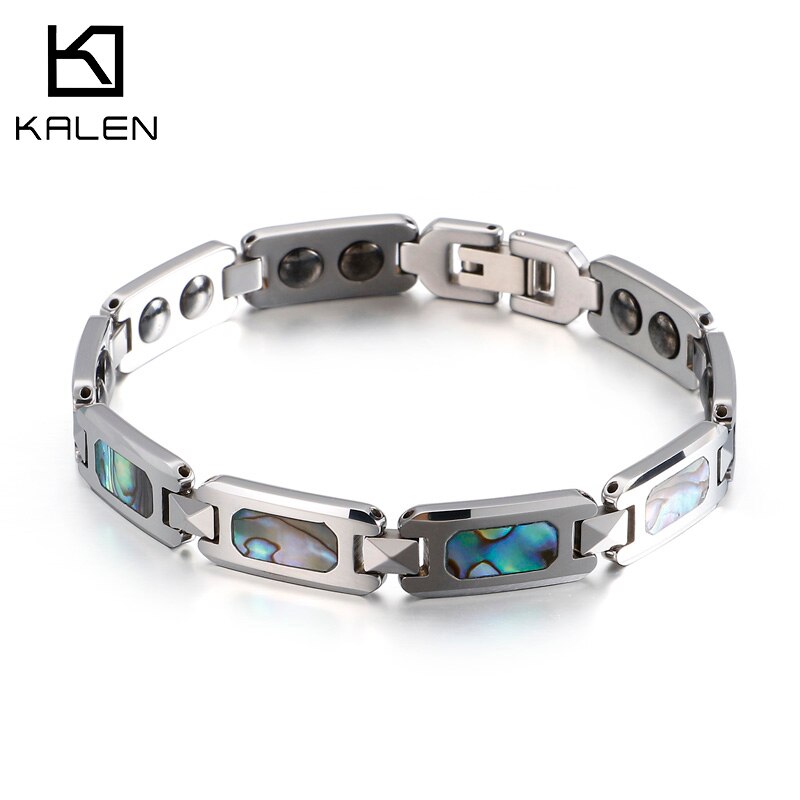 Kalen Bracelet Stainless Steel Featured Mechanical for Men's 210mm Charm Men's Jewelry