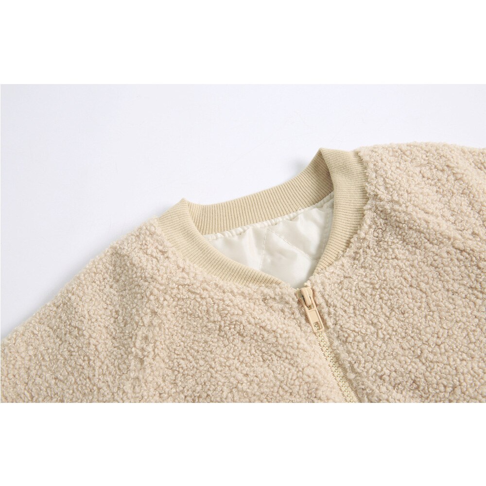 Kinderblouse baby peuter meisjeskleding schattige fleece winter warme jas bovenkleding mantel jas kinderen schattige jas rits