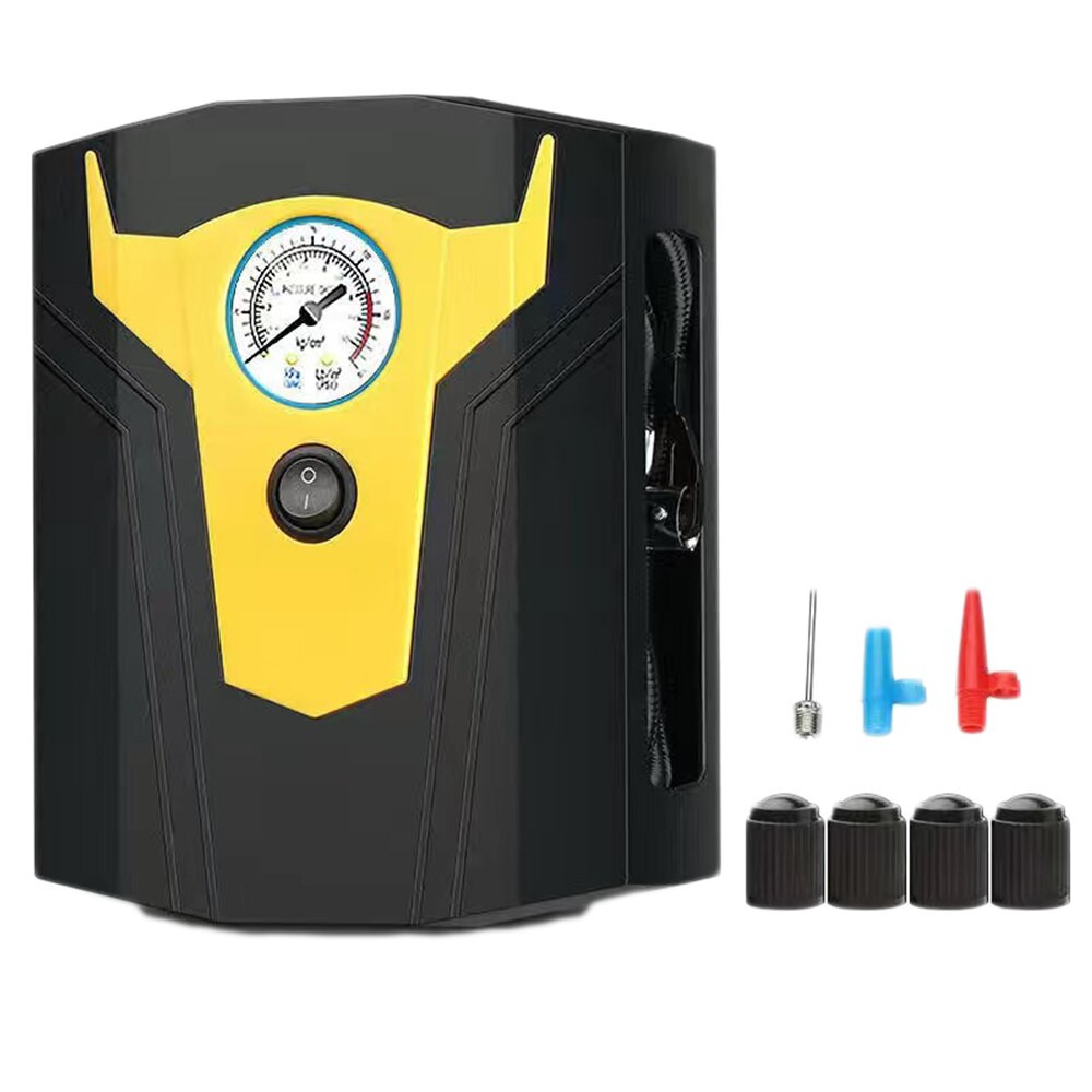 Jourm – compresseur d'air Portable pour voiture, gonfleur de pneus, avec manomètre numérique, 150 Psi, 12V: Pointer Light Style