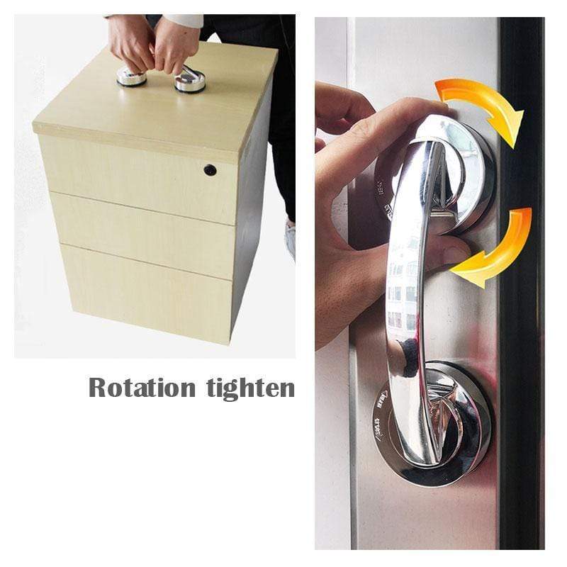 Powerful Suction Cup Handle Safe-Grip Bathroom Suction-Cup Shower-Handle Refrigerator-Handrail No-Drilling with Safe-Grip Shower