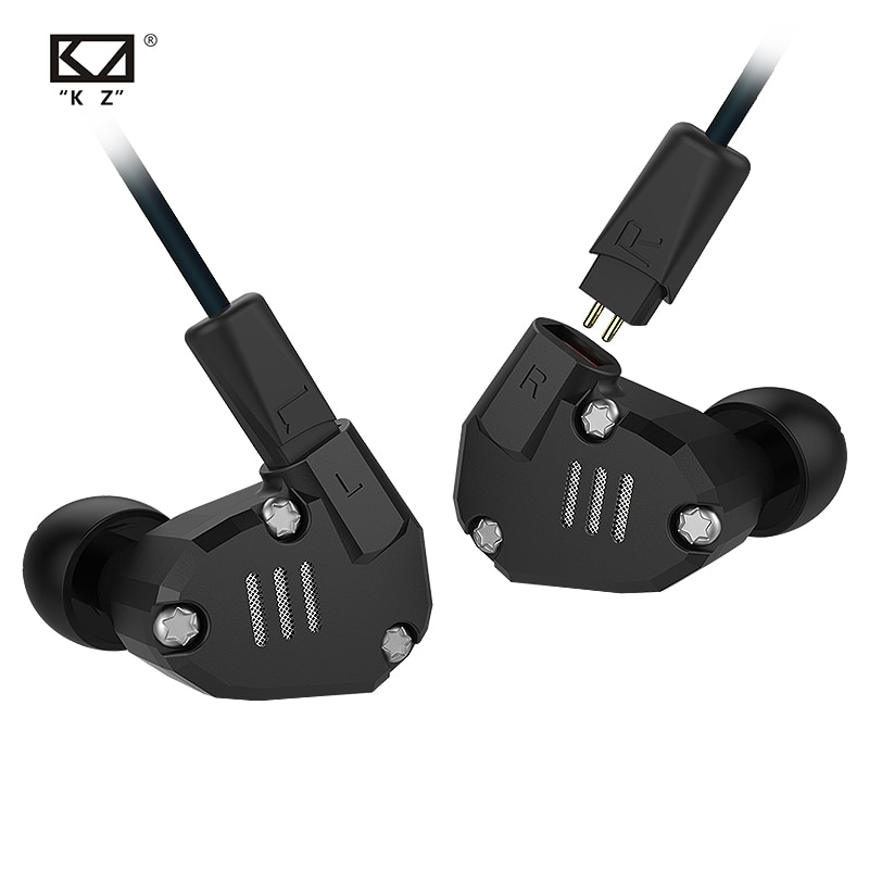 AK KZ ZS6 2DD+2BA Hybrid In Ear Earphone HIFI DJ Monito Running Sport Earphones Earplug Headset Earbud KZ AS10 ZST ZS10 AS16 ZS7