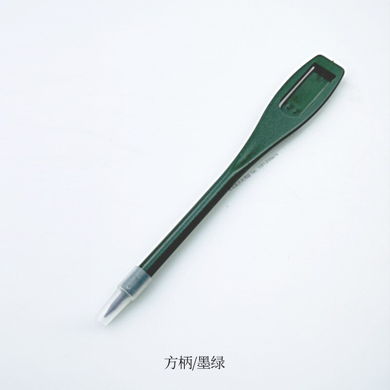 Stylo de notation de Golf crayon su jiao bi corps 2h stylo cartouche jeu outil de notation stade accessoires carré tige ronde: Square Shank Blackish Green 1