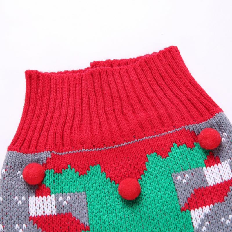 Hond Kat Lelijke Kerst Trui Huisdier Fleece Doek Jas Trui Zachte Warme ONS Kerst Huisdier Decoratie Hond Kat Winter Kleding