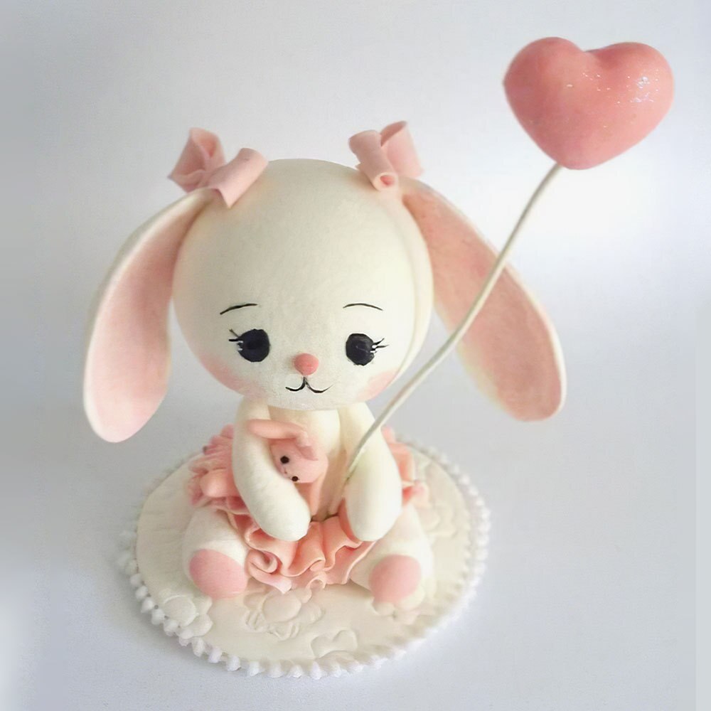 Decoración Para pastel de animales del bosque, adorno para tarta de feliz primer cumpleaños, de jungla, bosque, Safari, León, mono, conejo, adorno para pastel para niños, Baby Shower