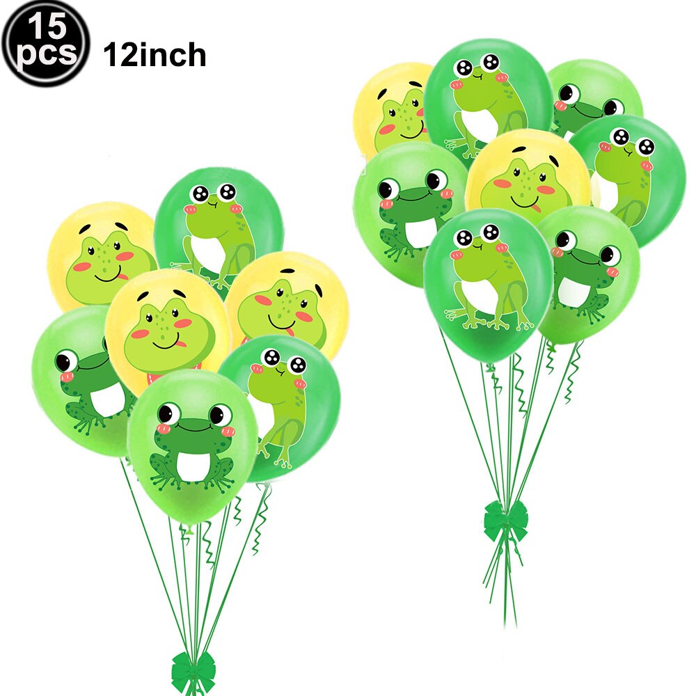 Frog Party Decor Air Balloon Green Balloon Kit Walking Frog Foil Balloons for Kids Birthday Insect Animal Themed Party Supplies: Light Green