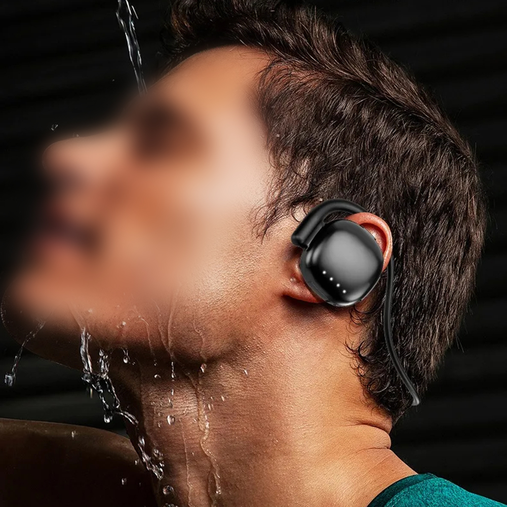 Sport Draadloze Oorhaak Ruisonderdrukking Luchtgeleiding Hoofdtelefoon Draadloze Oortelefoon Tws Bluetooth 5.3 Hoofdtelefoon
